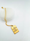 Le Cancer Ca Craint Necklace