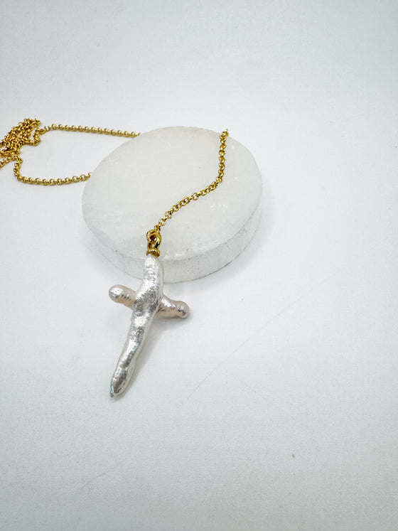 Freshwater Pearl Lariat Necklace