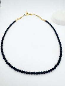  Black Tourmaline Layering Necklace