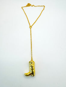  Cowboy Boot  Lariat Necklace