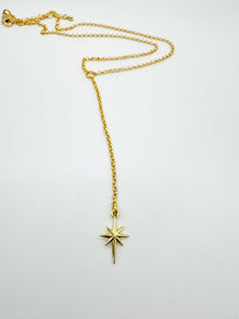  Dainty North Star Lariat Necklace