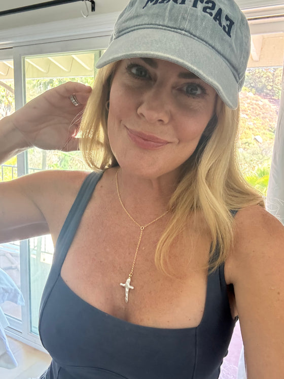 Freshwater Pearl Lariat Necklace