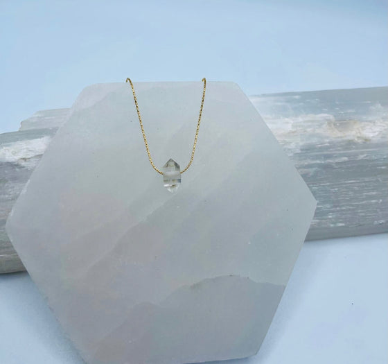 Floating Solitaire Necklaces