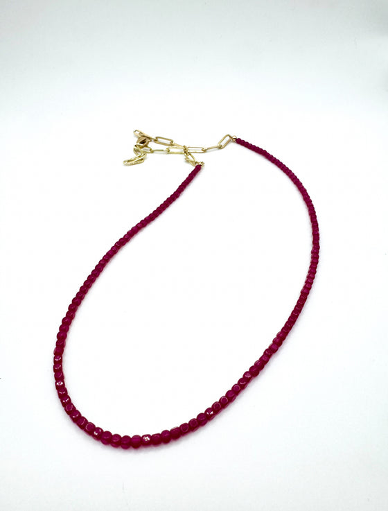 Ruby Layering Necklace