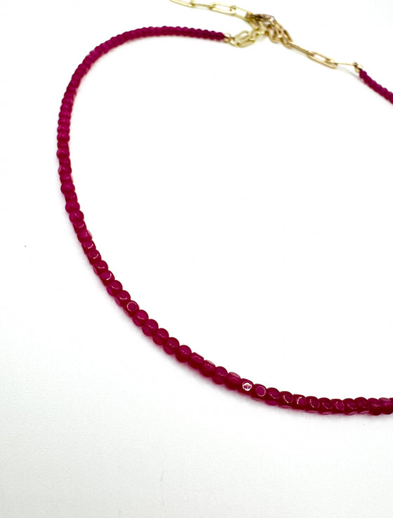 Ruby Layering Necklace
