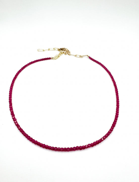 Ruby Layering Necklace