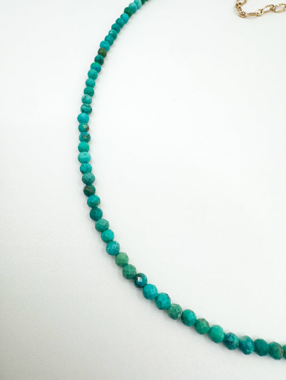 Green Turquoise Layering Necklace