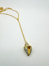 Conch Shell Lariat Necklace