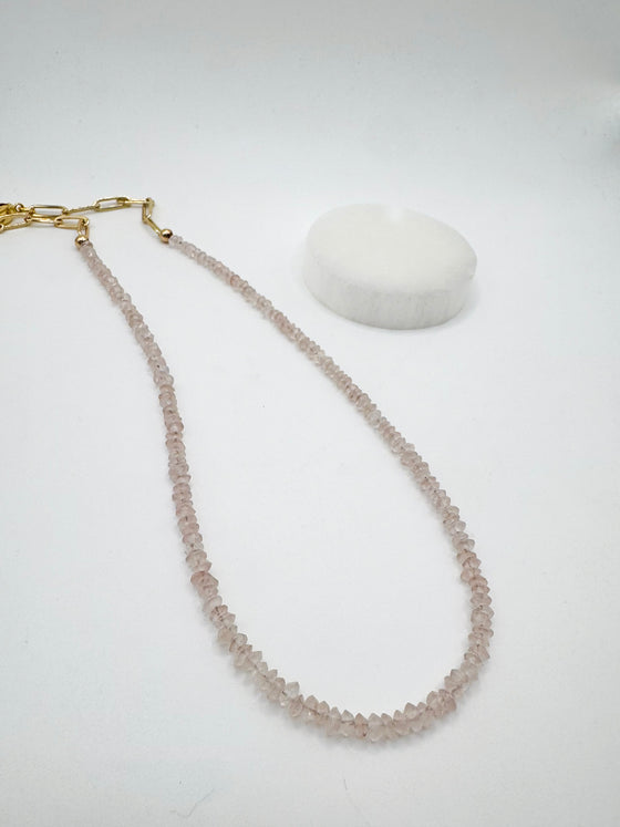 Morganite Layering Necklace