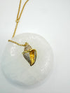Conch Shell Lariat Necklace