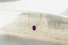 Floating Solitaire Necklaces