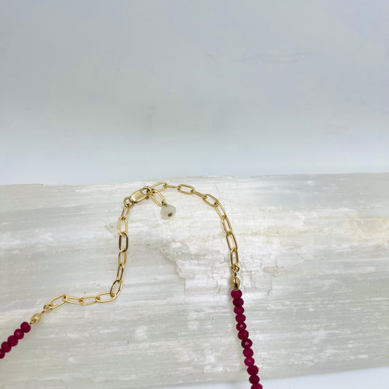 Ruby Layering Necklace