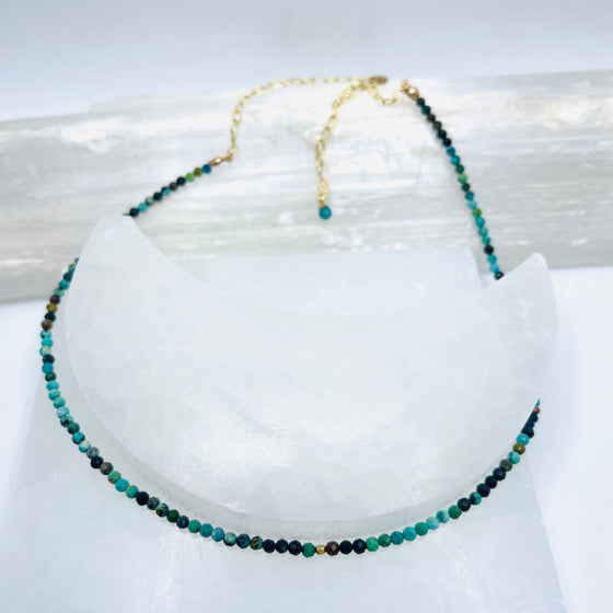 Green Turquoise Layering Necklace