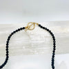 Black Spinel Layering Necklace