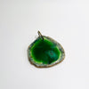 The Foundation Green Agate Charm