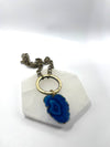 The Foundation Blue Agate Charm